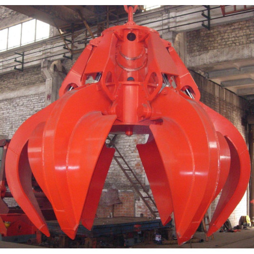 Motor Hydraulic Scrap Steel Grab Supplier in India