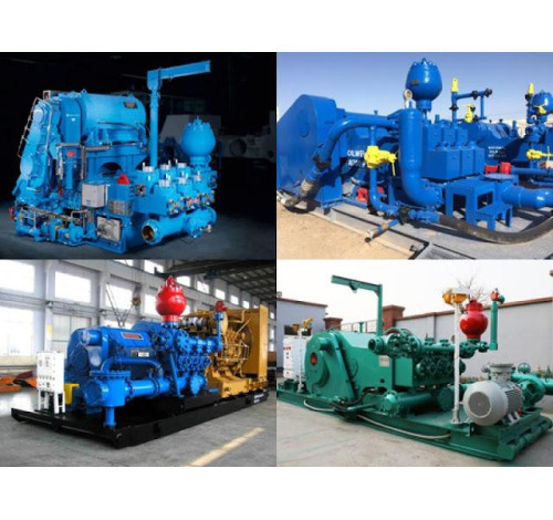 Three Cylinder Single Acting Reciprocating Mud Pump